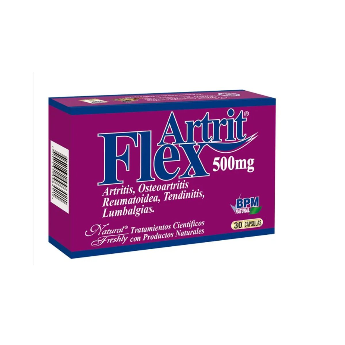 NATURAL FRESHLY - SUPLEMENTO CON HIERBAS + MINERALES X 30 CAPSULAS/ ARTRIT FLEX.