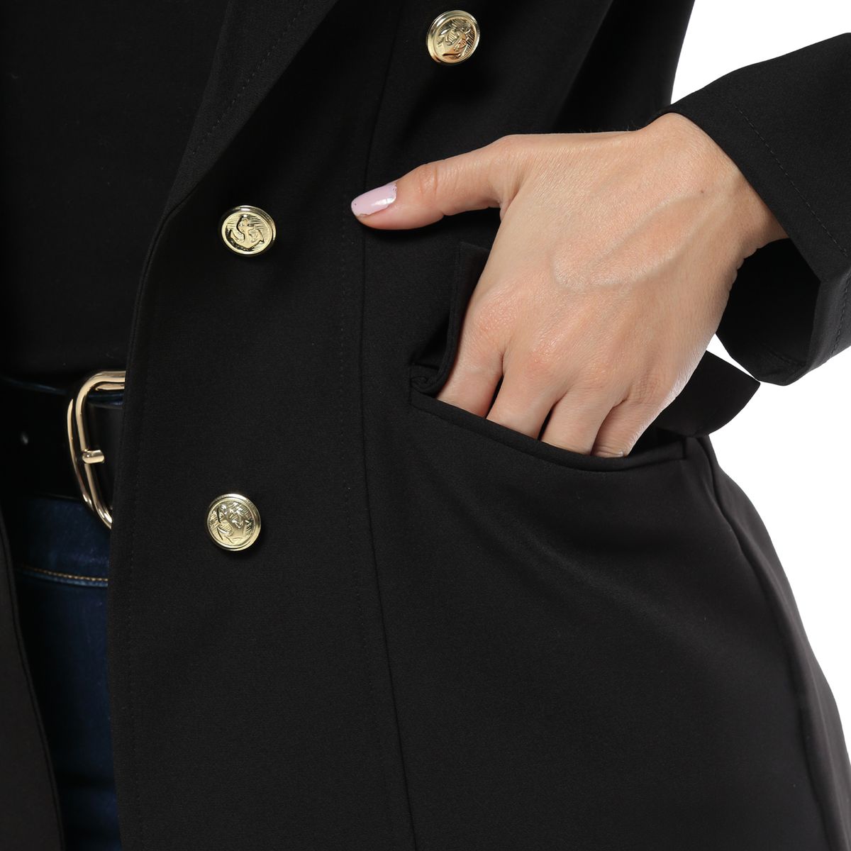 SYK - Blazer Para Mujer Botones Chaqueta Moderna Colores