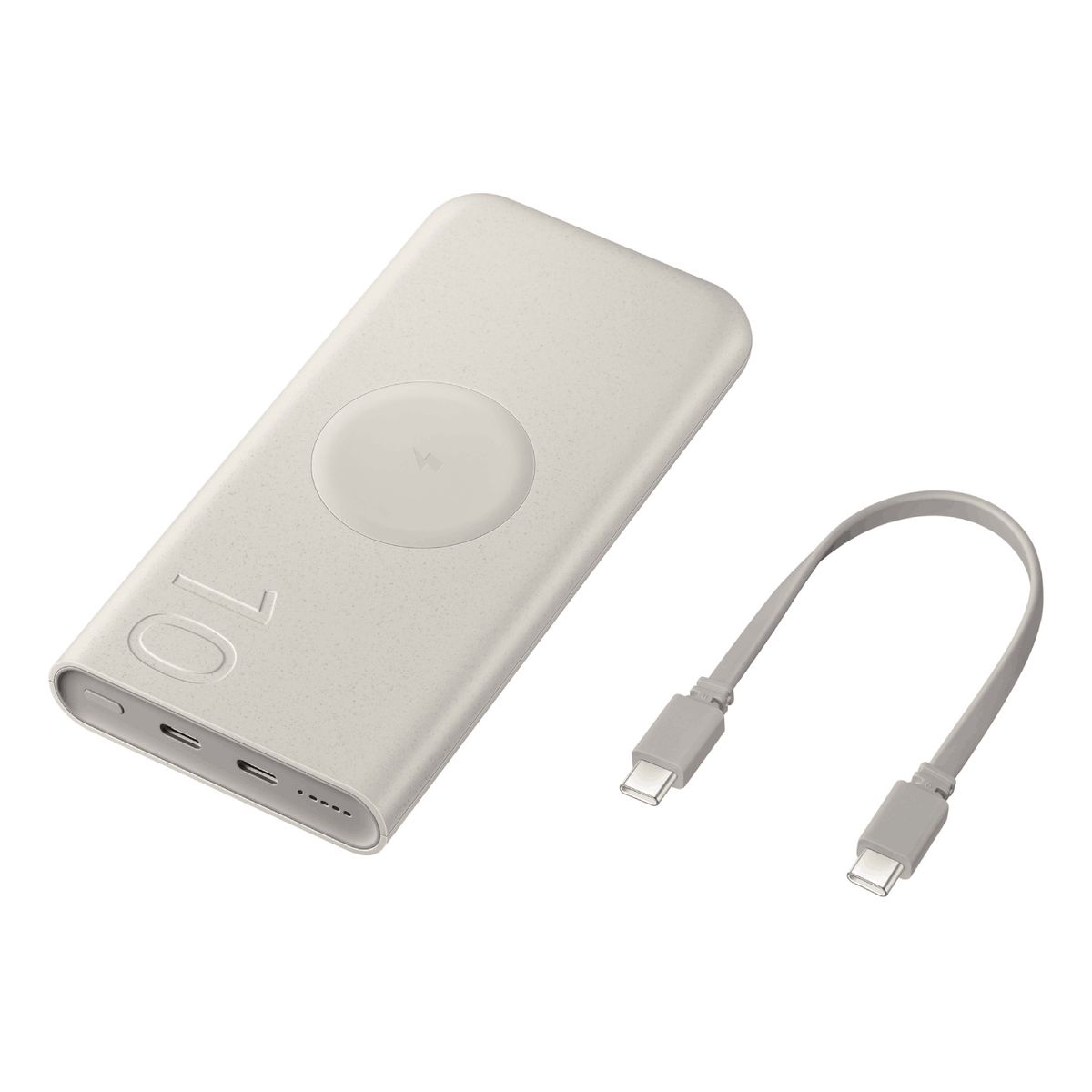 SAMSUNG - Bateria Samsung Portatil Inalambrica de 10.000 mAh Beige