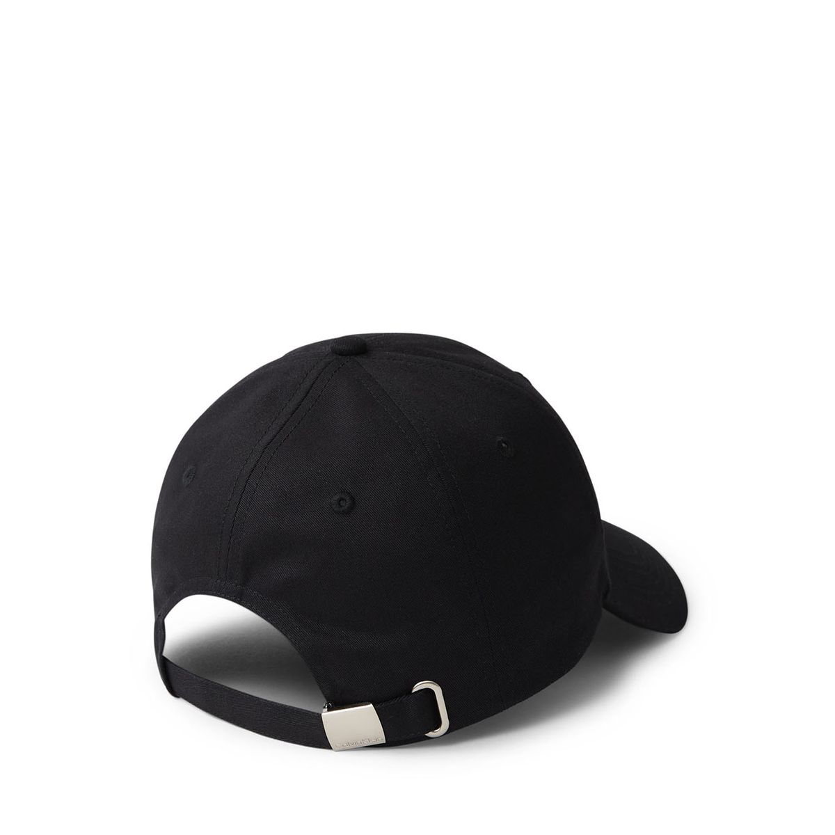 CALVIN KLEIN - Gorra negra con logotipo bordado Calvin Klein