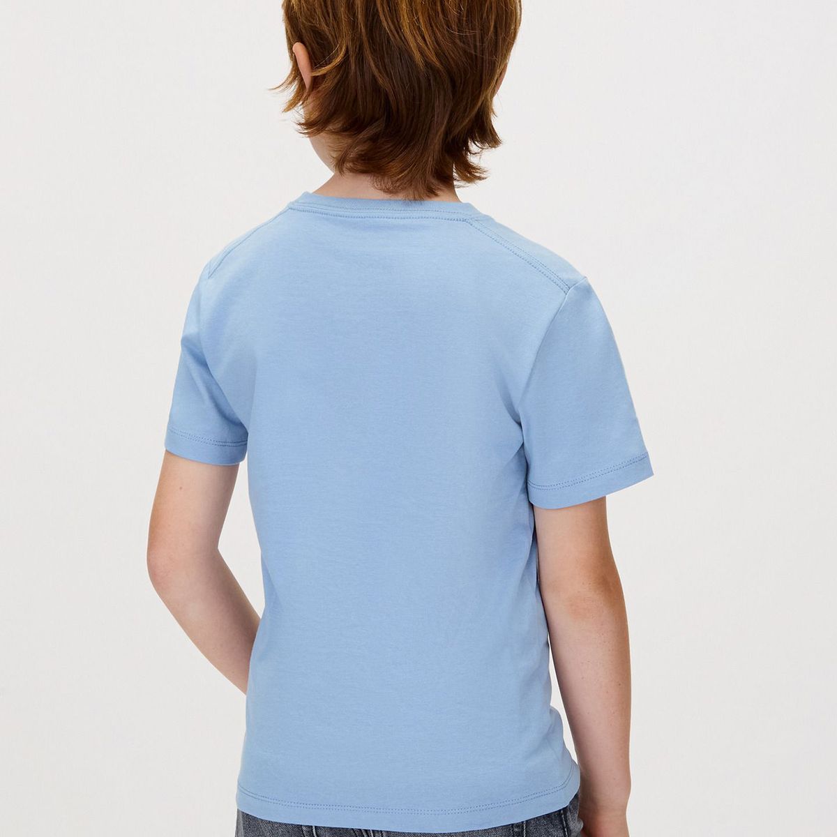 CALVIN KLEIN - Camiseta multicolor infantil con monograma Calvin Klein