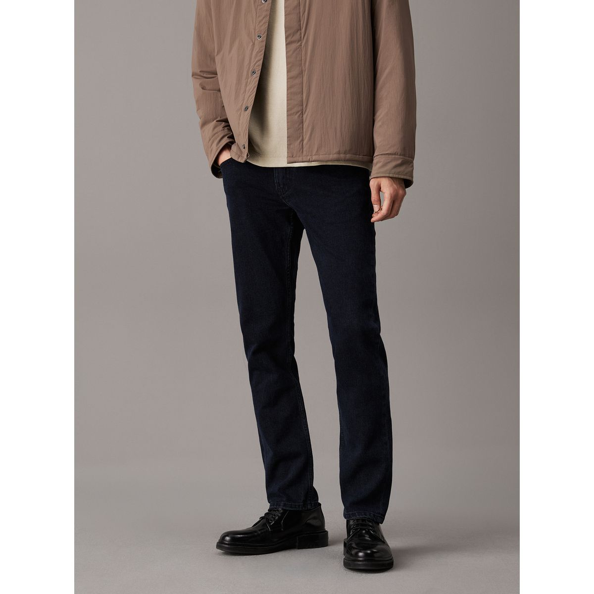 CALVIN KLEIN - Jeans negro slim Calvin Klein