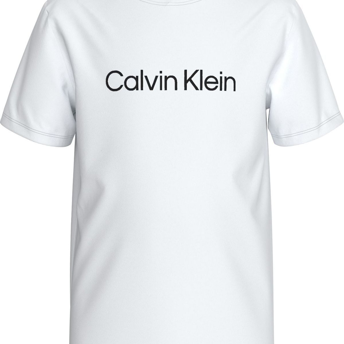 CALVIN KLEIN - Camiseta blanca con logo infantil Calvin Klein