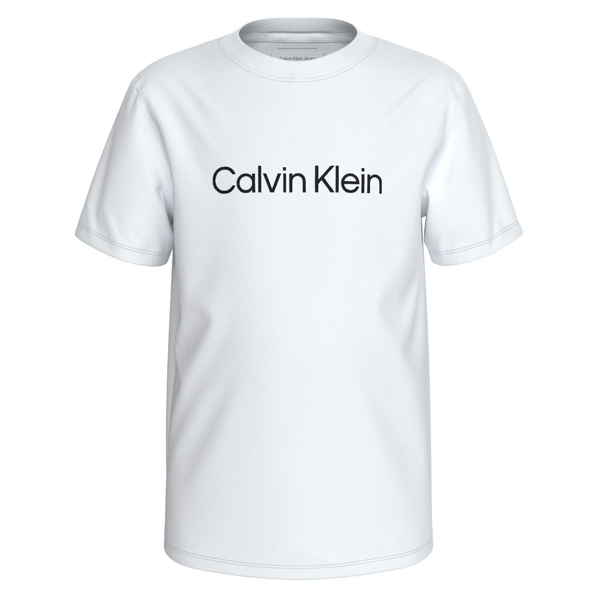 CALVIN KLEIN - Camiseta blanca con logo infantil Calvin Klein