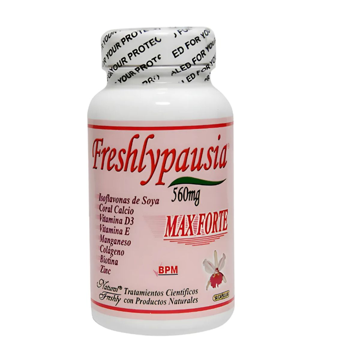 NATURAL FRESHLY - ISOFLAVONAS DE SOYA X 50 UNIDADES/ FRESHLYPAUSIA FORTE.