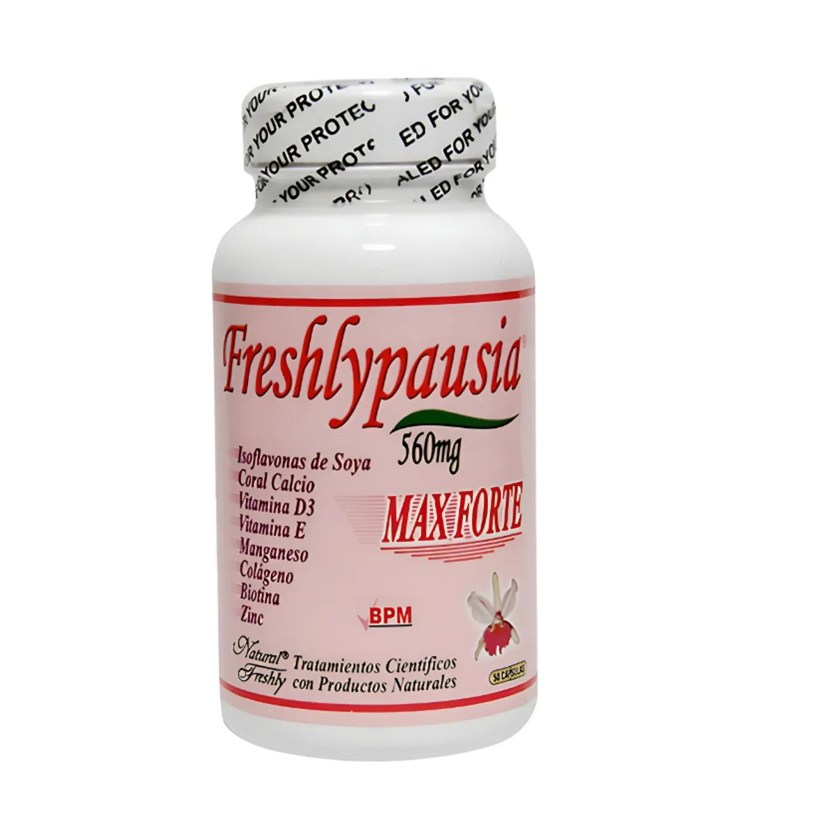 NATURAL FRESHLY - ISOFLAVONAS DE SOYA X 50 UNIDADES/ FRESHLYPAUSIA FORTE.
