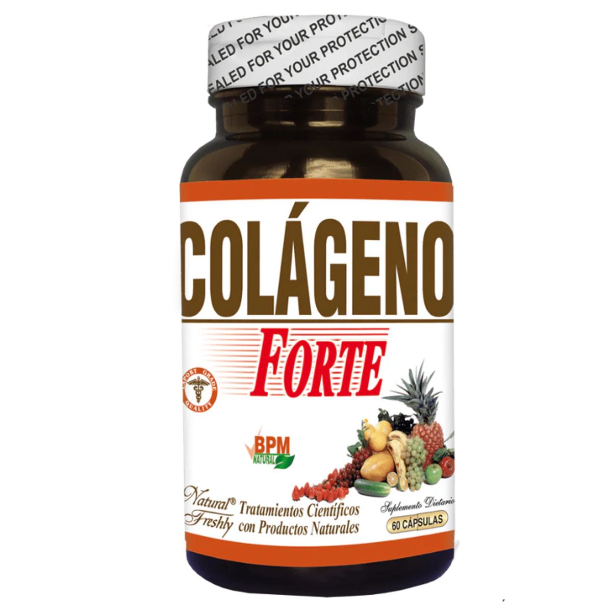 NATURAL FRESHLY - COLAGENO FORTE/ SUPLEMENTO X 60 UNIDADES/ NATURAL FRESHLY