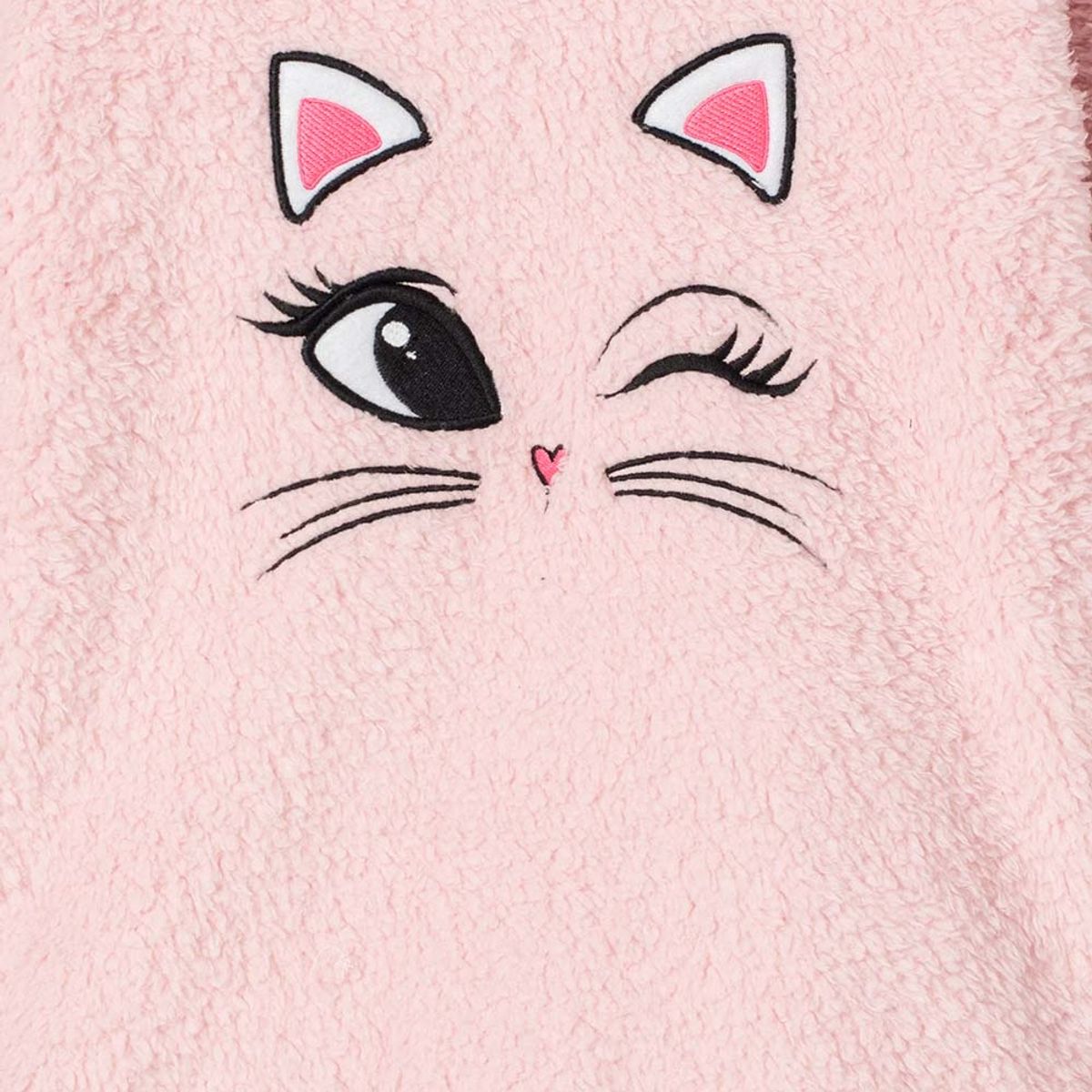 MIC - Buzo de Mic con capucha rosa para niña