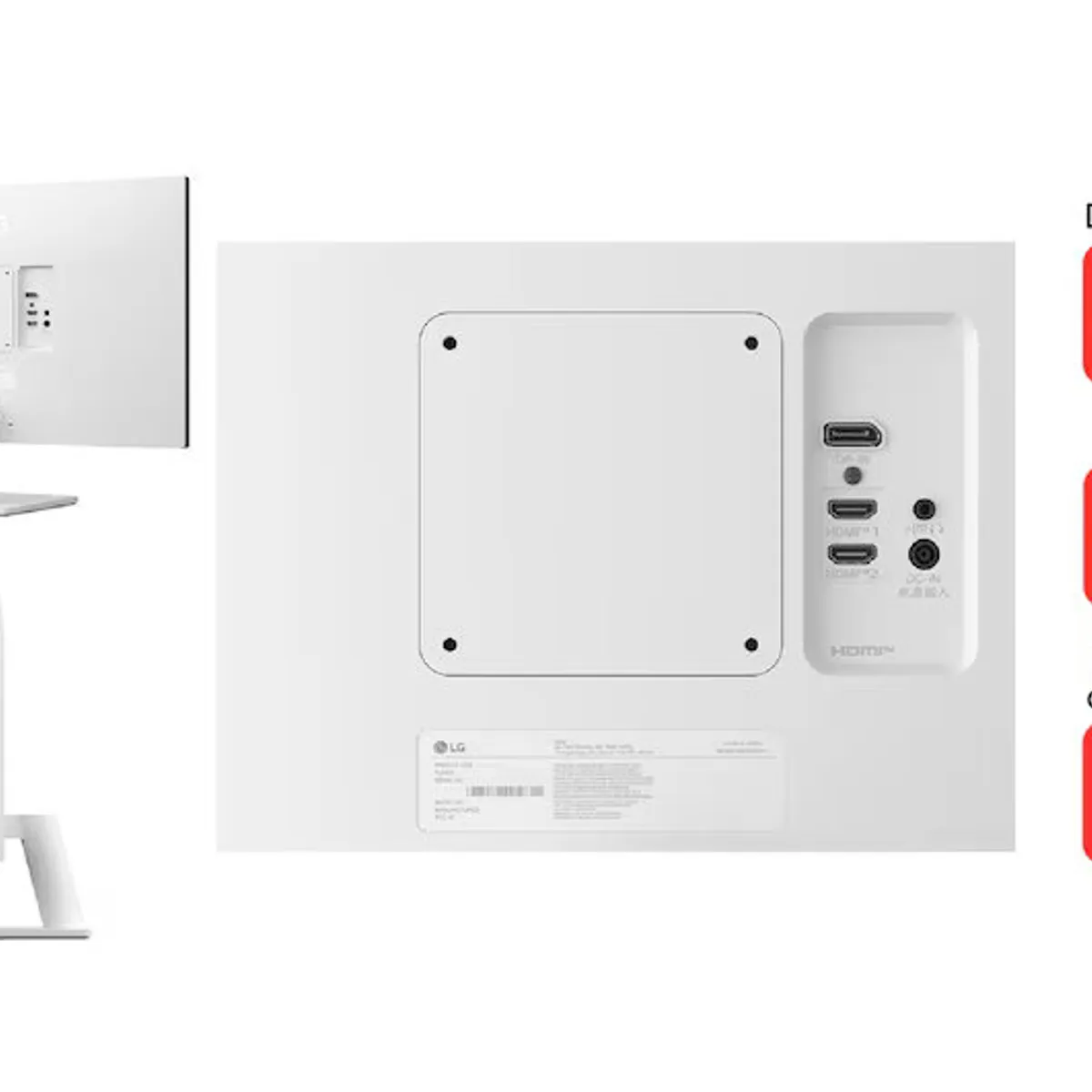 LG - Monitor LG UltraFine 27 IPS 4K HDR10 27US500-W UHD