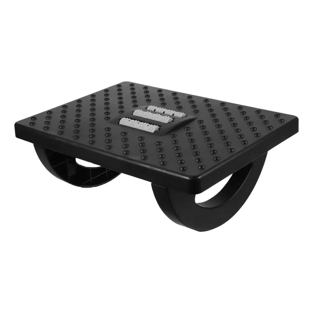 GENERICO - Reposa Pies Masajeador Con Rodillos Mecedora Para Oficina