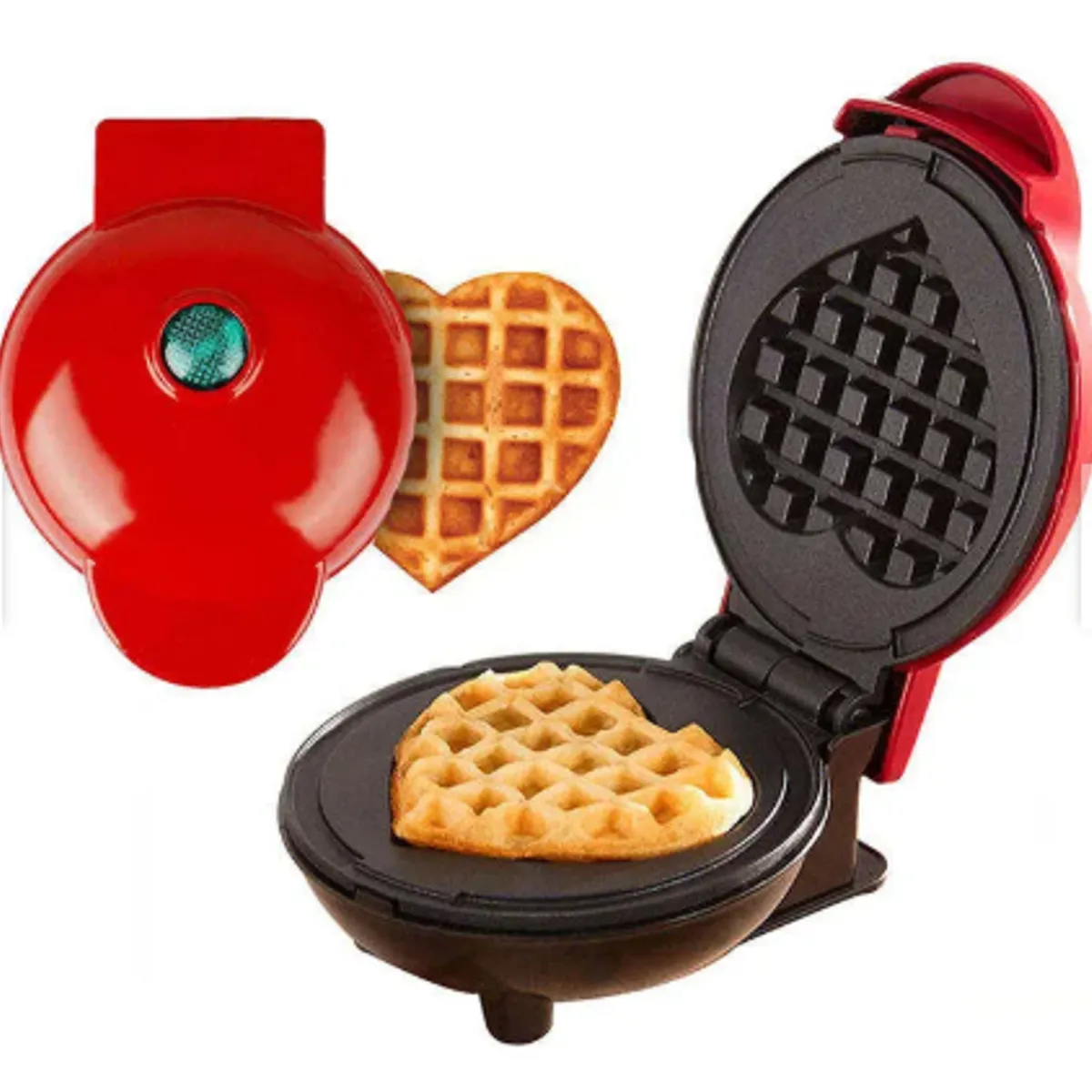 GENERICO - Mini Waflera de Corazón