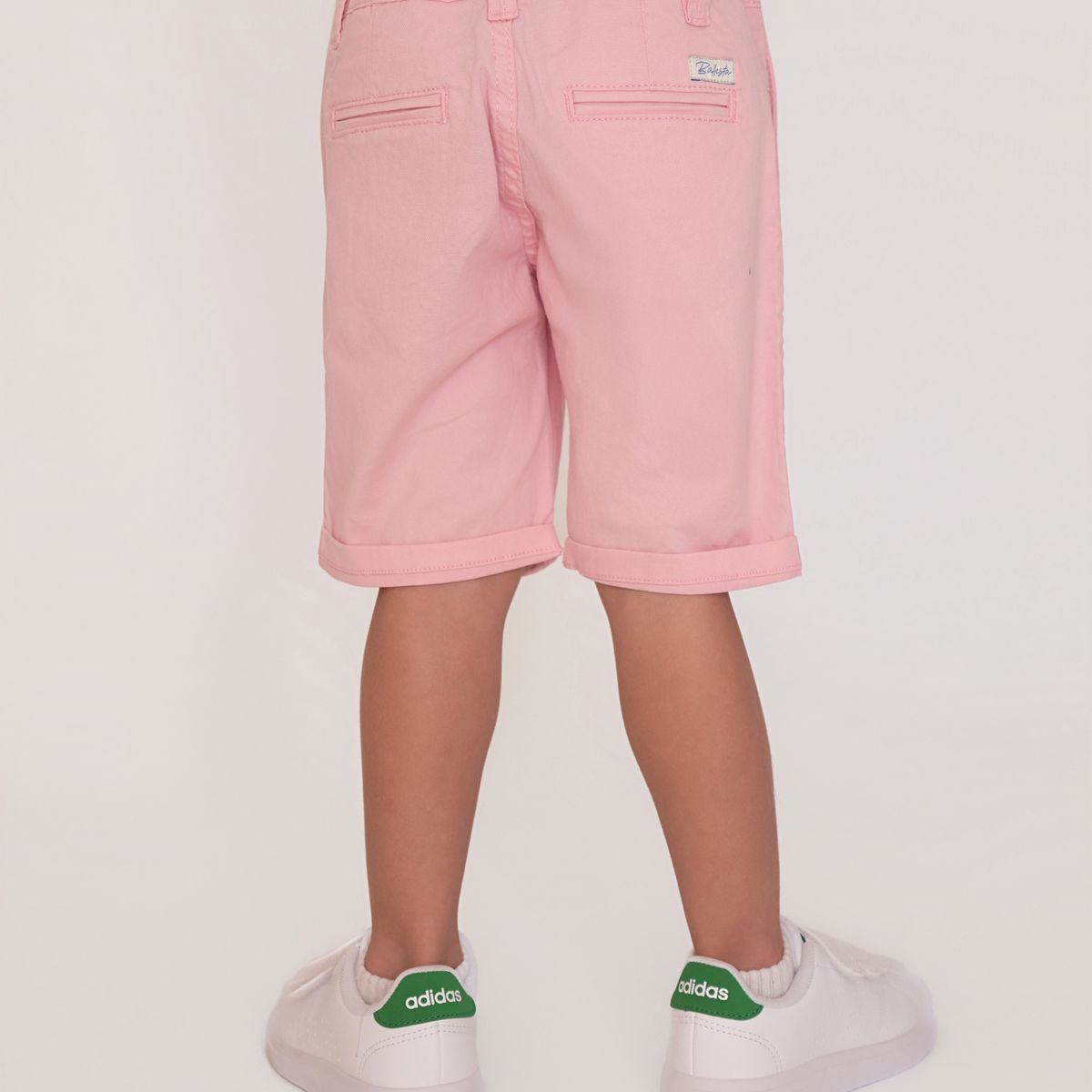 GENERICO - BERMUDA DE DRIL NIÑO ROSA