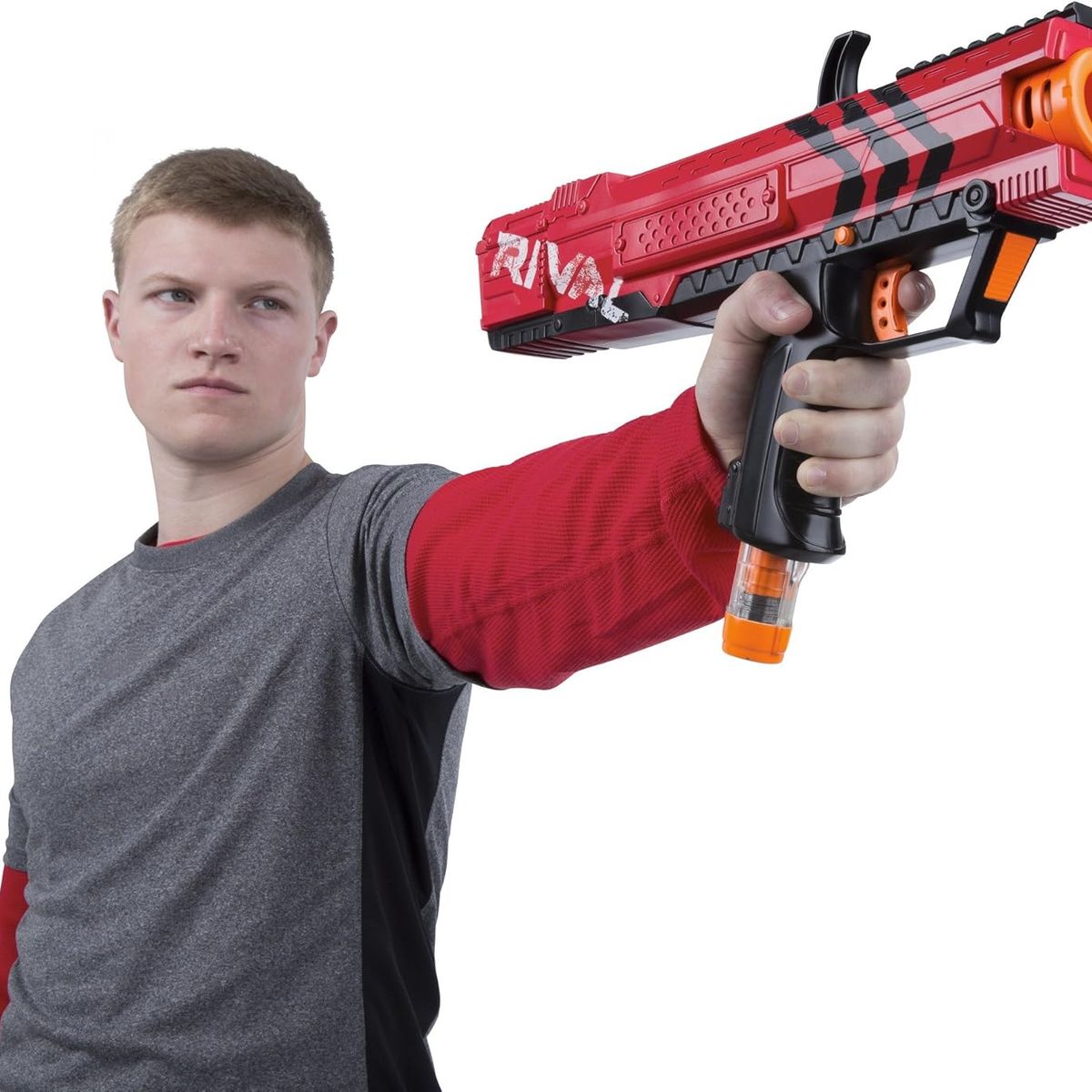 HASBRO - Juguete Lanzador  Nerf Rival Apollo XV-700  Rojo