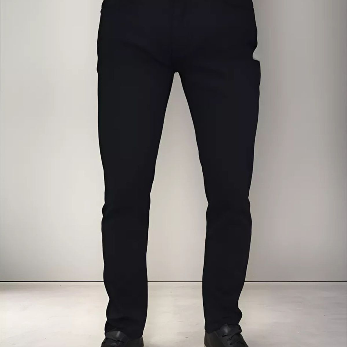 ABC - Pantalon dril licrado para hombre clasico colores drill elegante