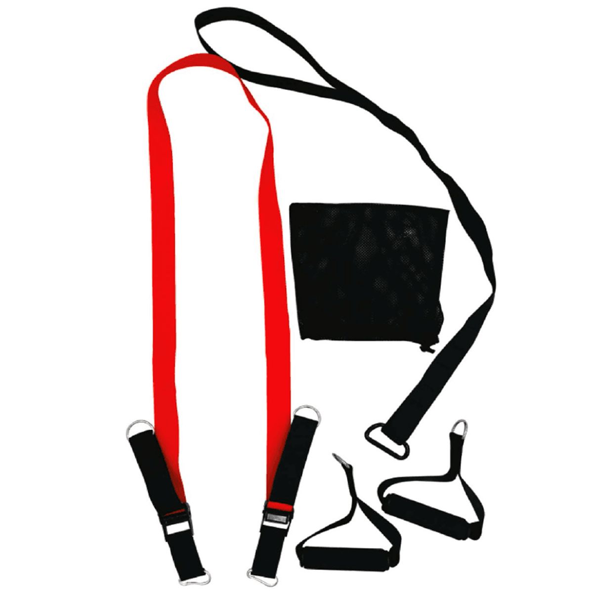 EVOLUTION FITNESS - Kit completo de Suspensión Rojo EVOLUTION FITNESS