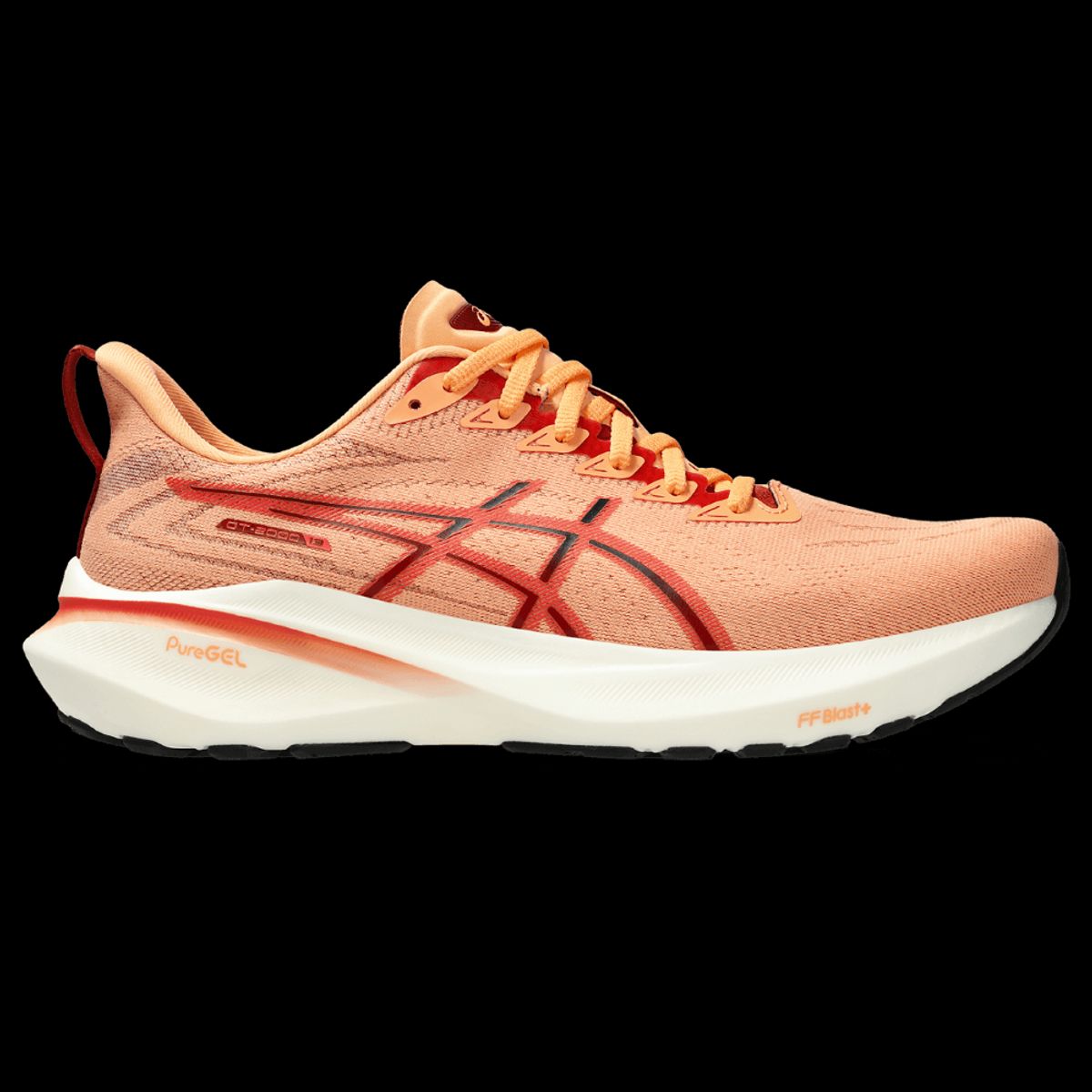 ASICS - Asics Gt-2000 13 Tenis naranja de hombre para correr