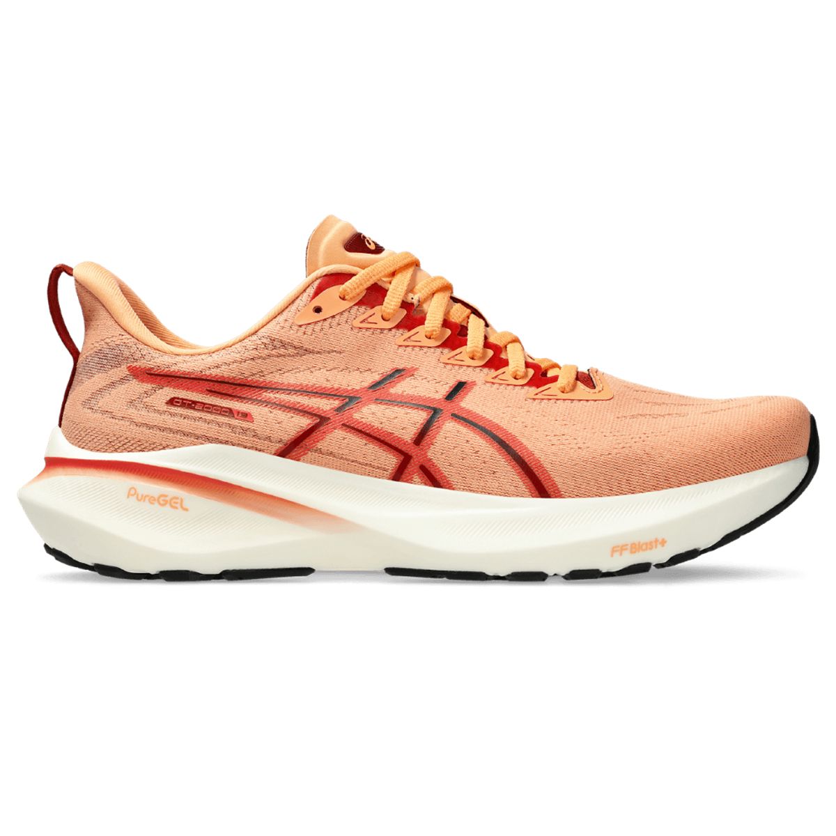 ASICS - Asics Gt-2000 13 Tenis naranja de hombre para correr