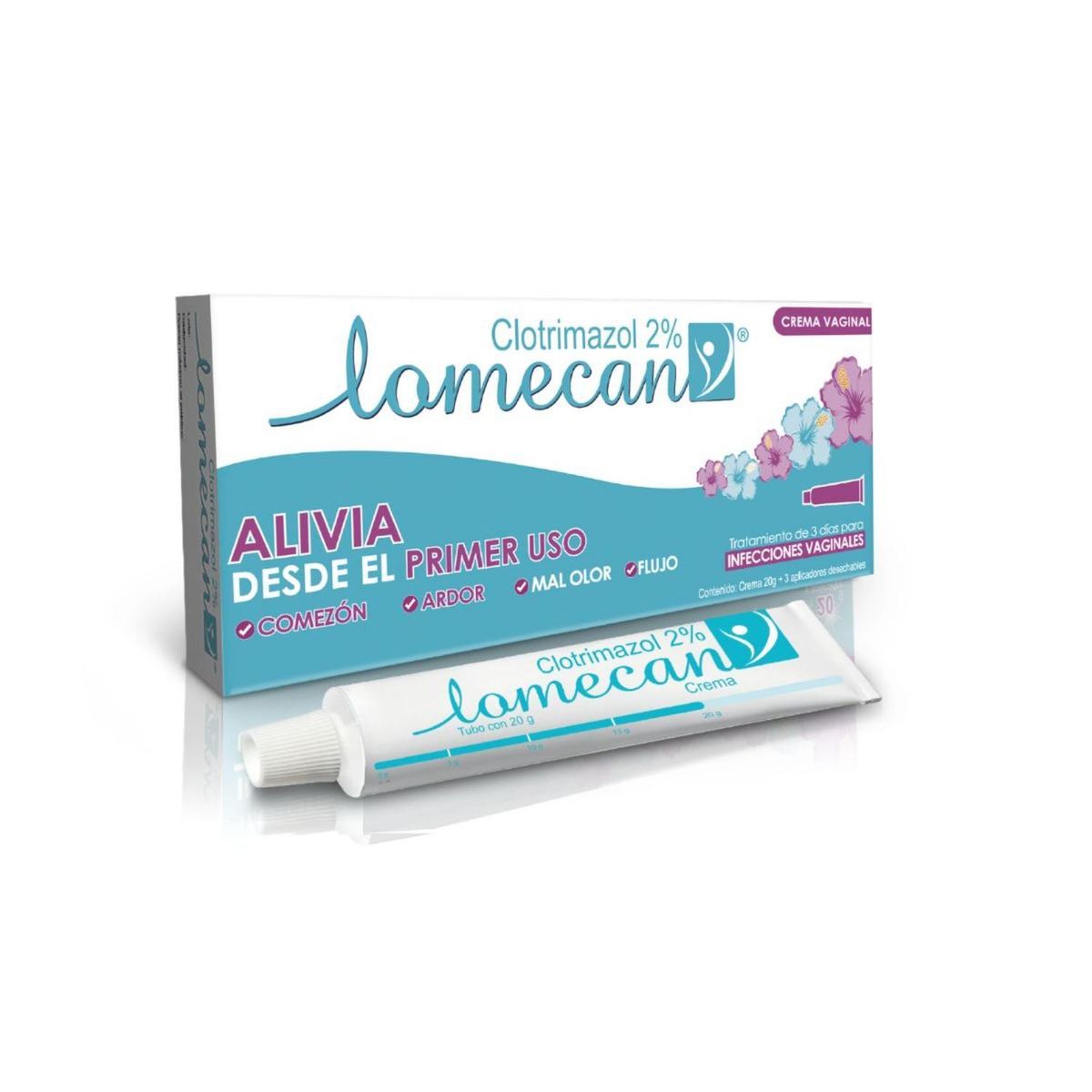 LOMECAN - Lomecan Crema Vaginal Antimicotico Clotrimazol 20 G