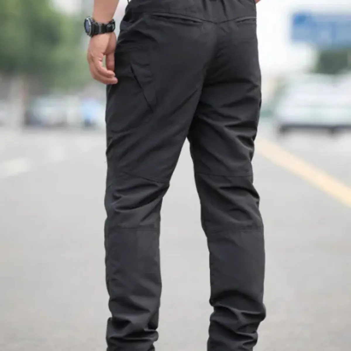 ABC - Pantalon tactico militar camuflada lx9 multibolsillos resistentes AAA