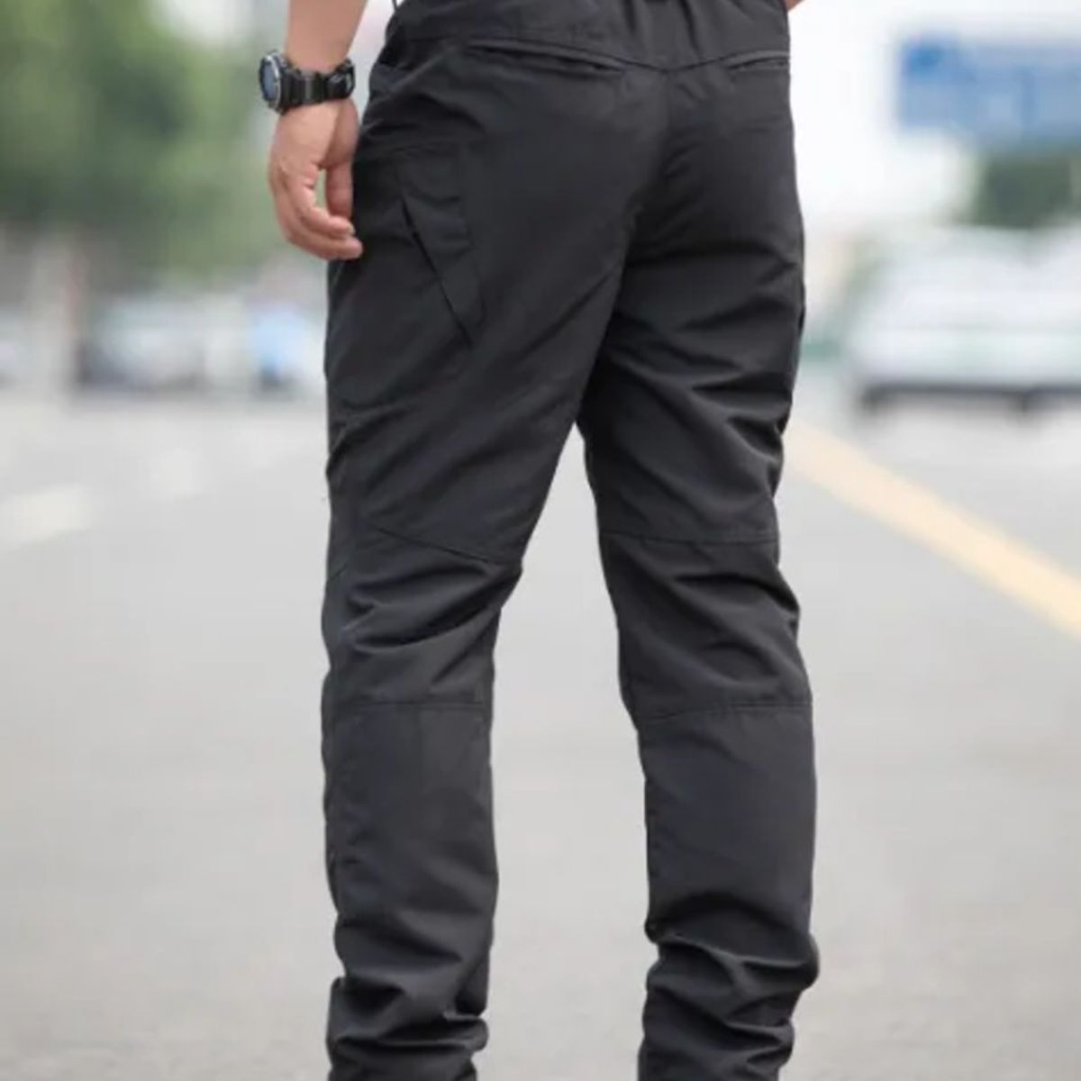 ABC - Pantalon tactico militar camuflada lx9 multibolsillos resistentes AAA