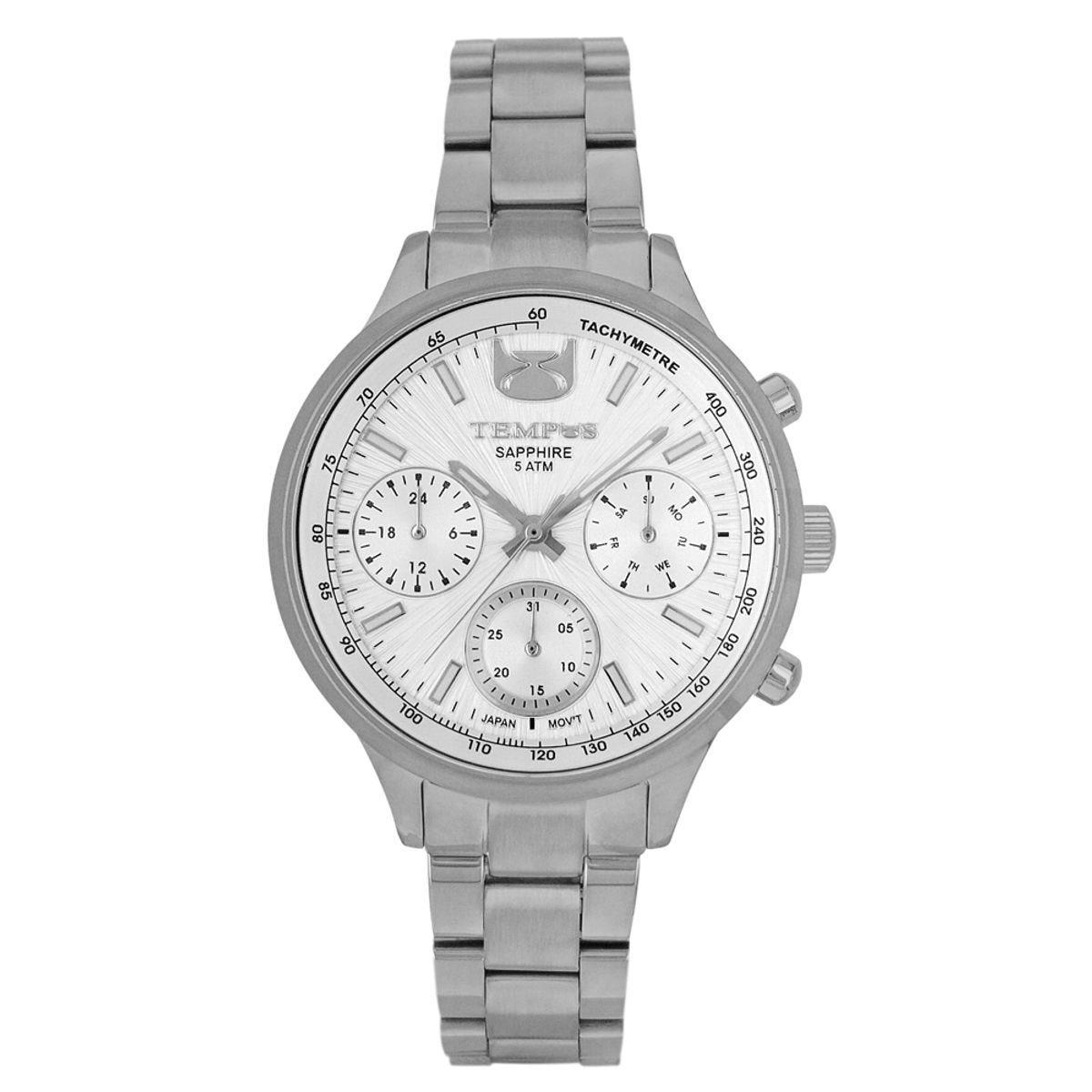 TEMPUS - Reloj Tempus Plateado Para Dama SMT-241004-03