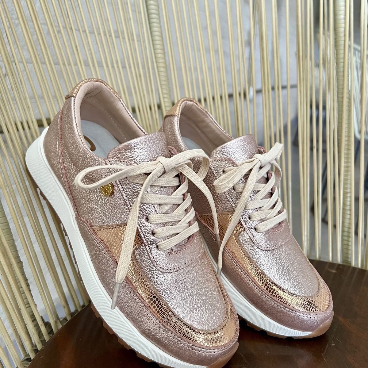 CALZADO BONT - Tenis Mujer Cuero 100% Rosados Elegantes, Cómodos y Resistentes  Bont Catania