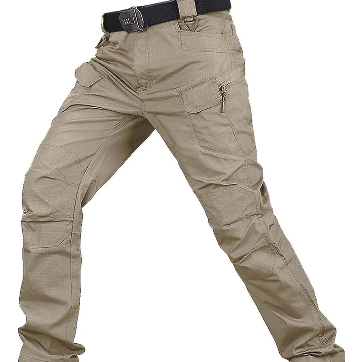 ABC - Pantalon tactico militar camuflada lx9 multibolsillos resistentes AAA