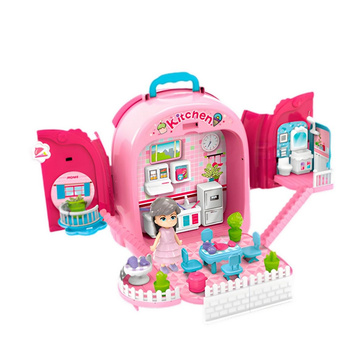 GENERICO - Maleta Cocina Juguete Chef Kitchen Interactivo Niñas