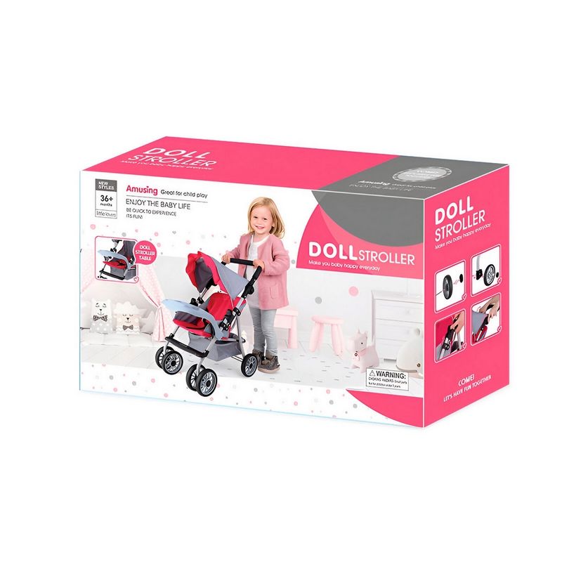 GENERICO - Juguete Coche Tipo Moises Para Muñecas Grande Interactivo