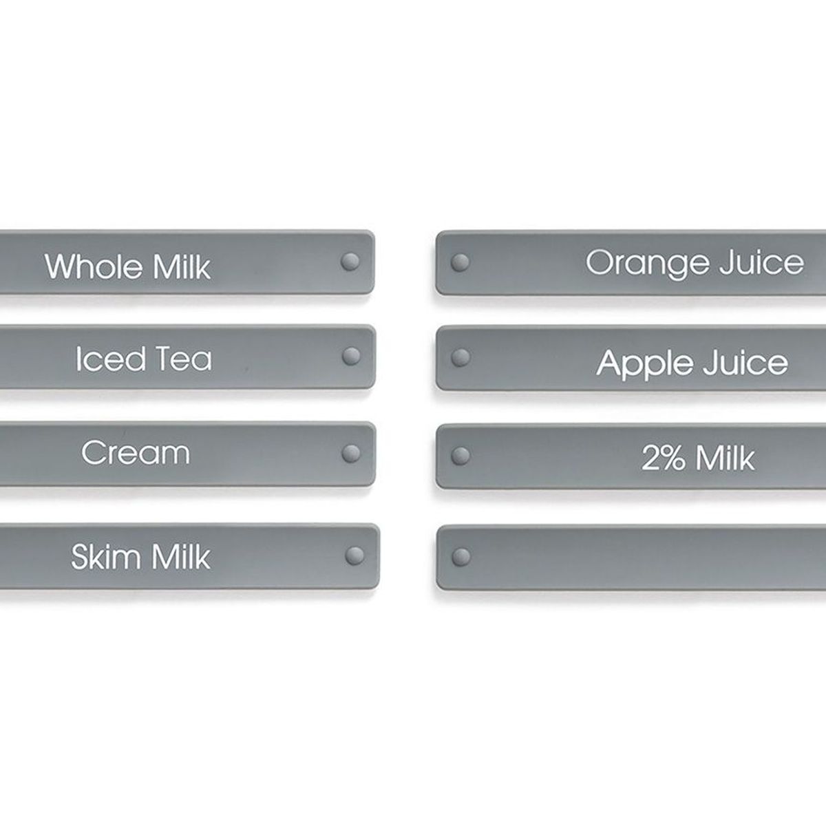 FOH - Etiquetas para Jarras de Bebida Set de 8 Marca Desconocida