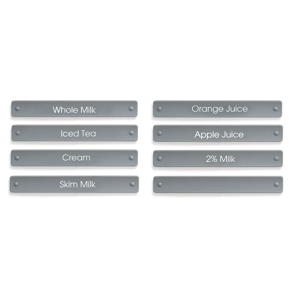 FOH - Etiquetas para Jarras de Bebida Set de 8 Marca Desconocida