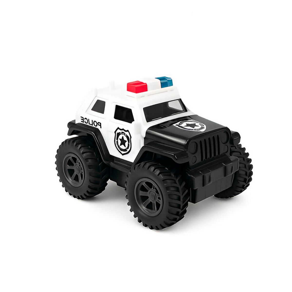 GENERICO - Carro Policia Tumbling Movimiento Interactivo + Baterias