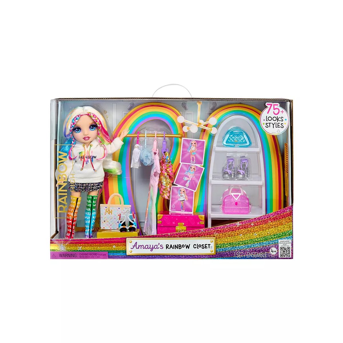 RAINBOW HIGH - Muñeca Rainbow high Amaya Closet Playset