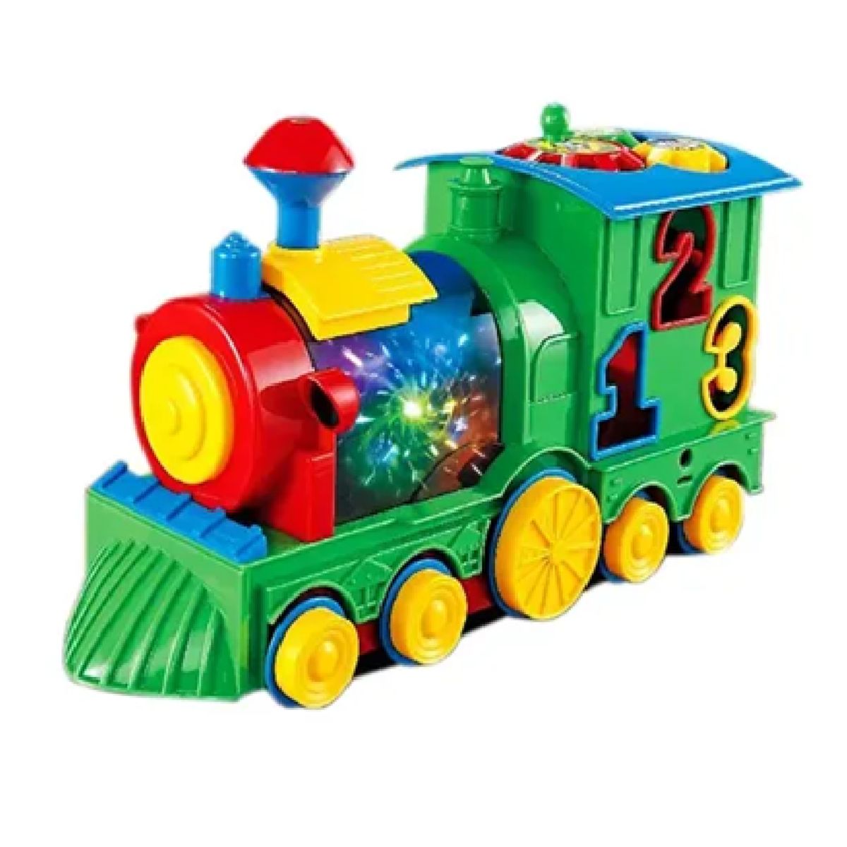MARKET TOYS - Tren Infantil Luces + Movimiento + Sonido