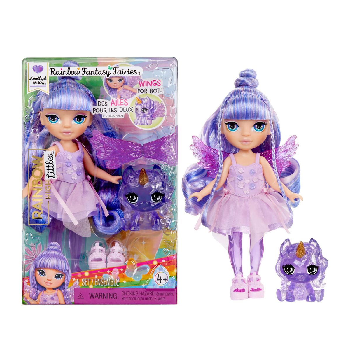 RAINBOW HIGH - Muñeca Rainbow High Amethyst 14cm