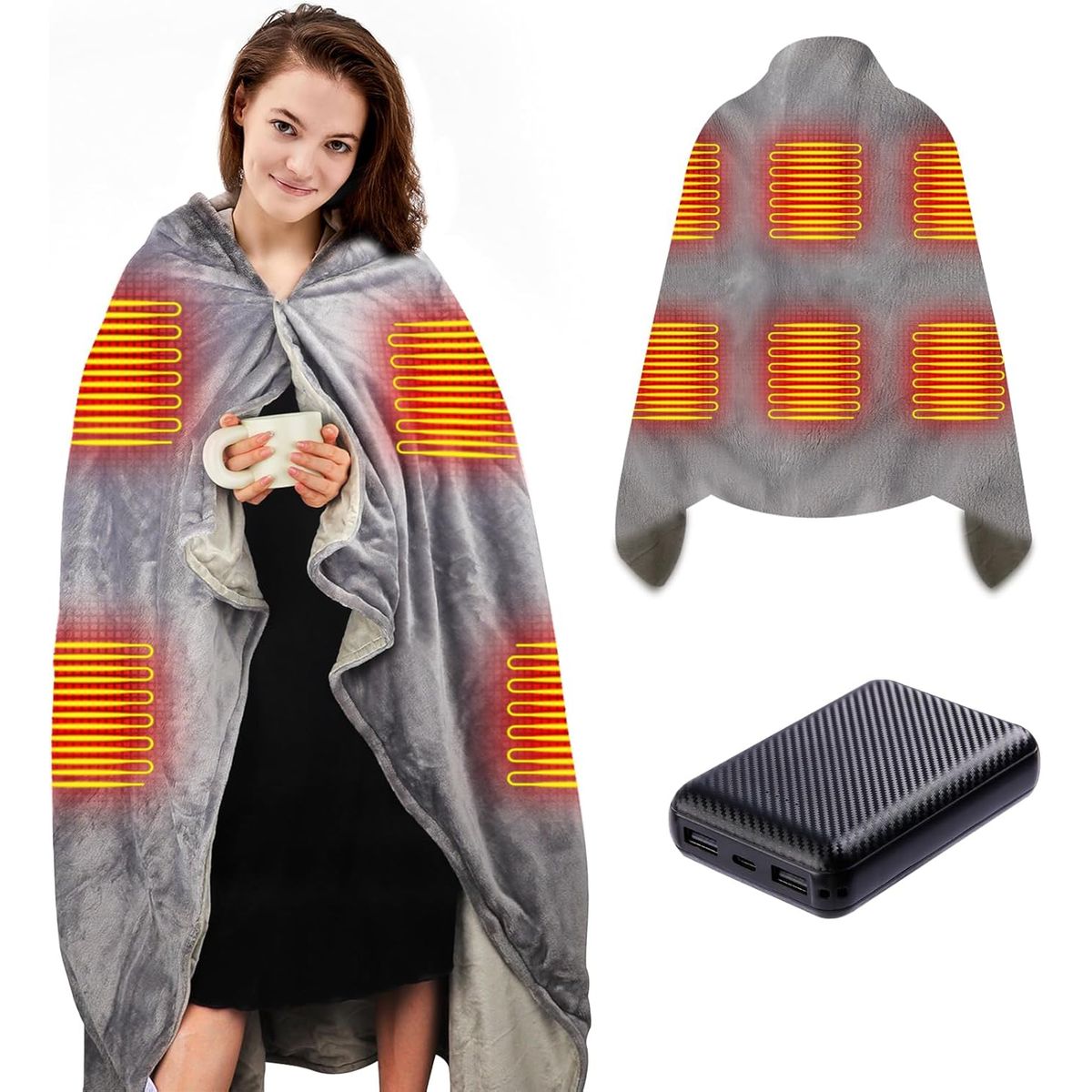 GENERICO - Manta de calor electrica cobija