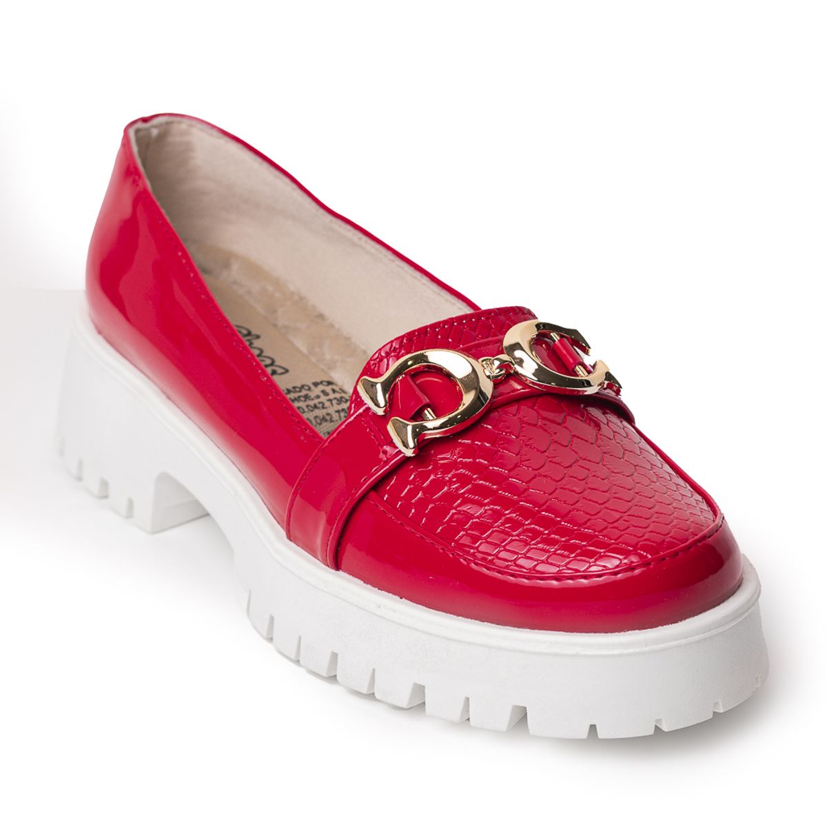 PRICE SHOES - Price Shoes Mocasines Casuales para Mujer 252A20ROJO