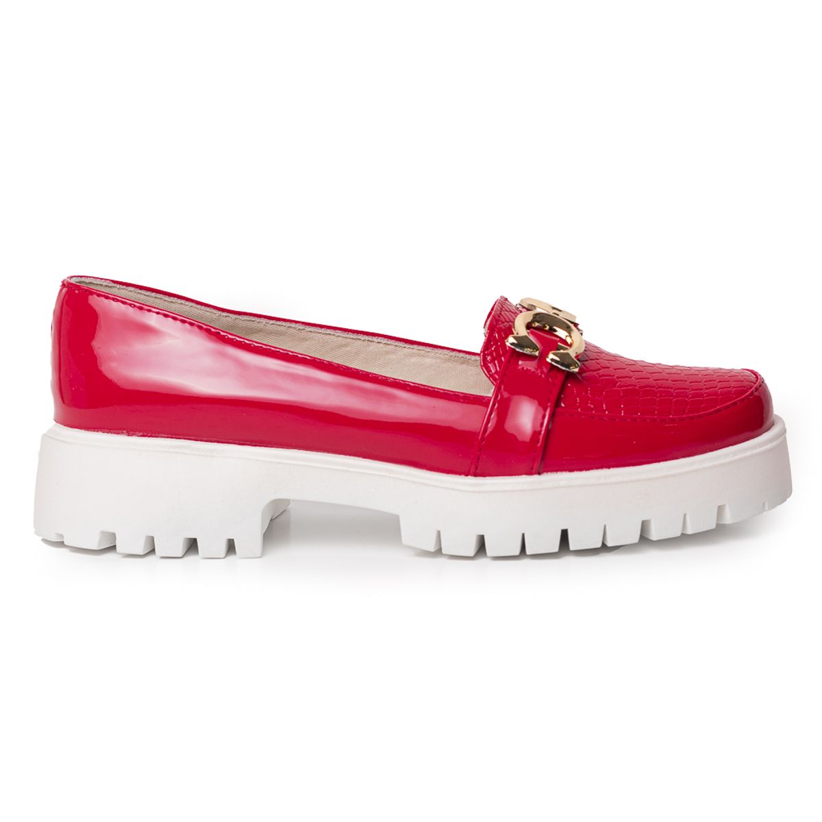PRICE SHOES - Price Shoes Mocasines Casuales para Mujer 252A20ROJO