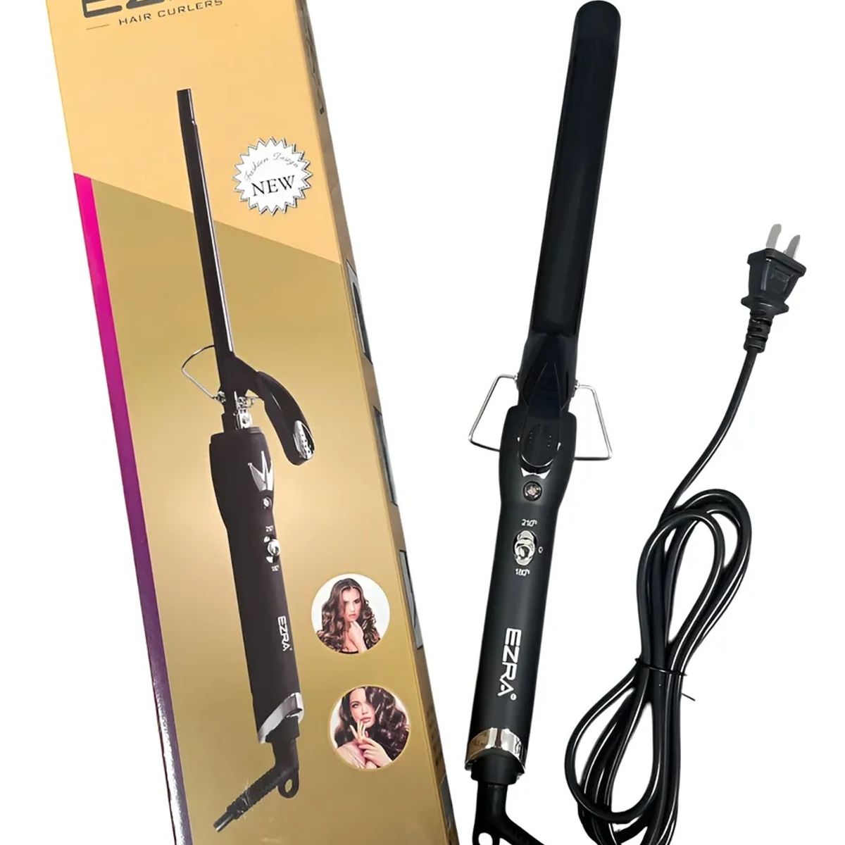 GENERICO - Plancha Rizador Peinar Encrespadora Manual Placas Cerámica 25mm