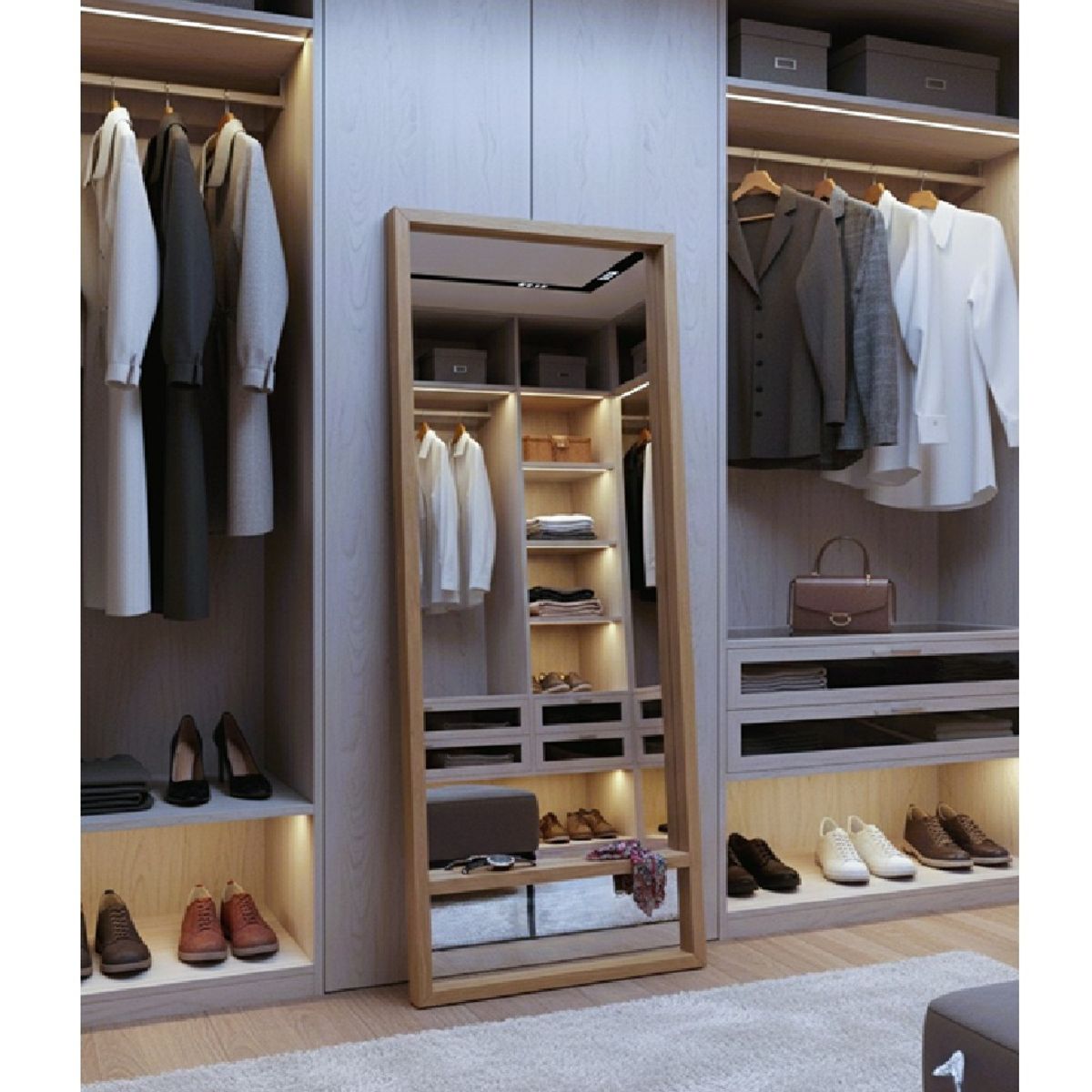 LEGNO COLOMBIA - Espejo Guatavita Legno Colombia