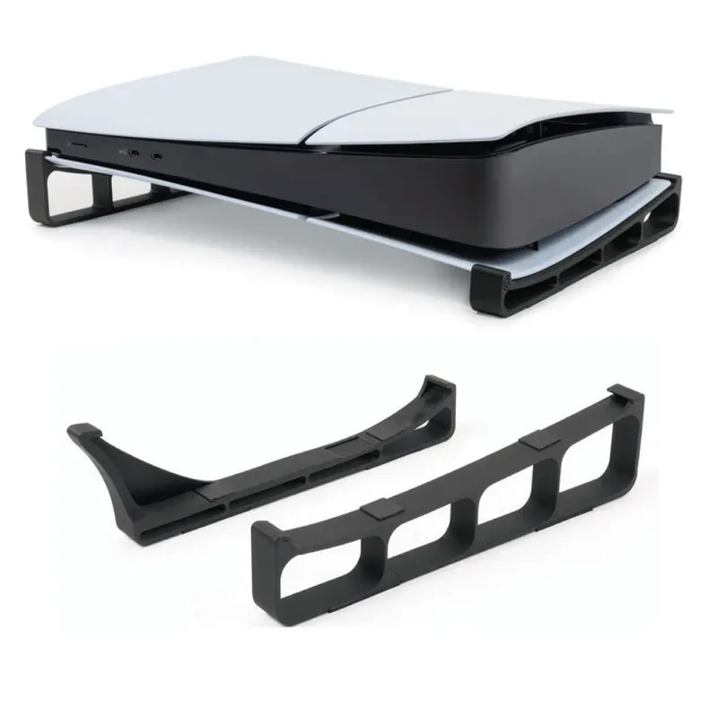 GENERICO - Soporte Para Ps5 Slim DIGITAL Base Horizontal Negro
