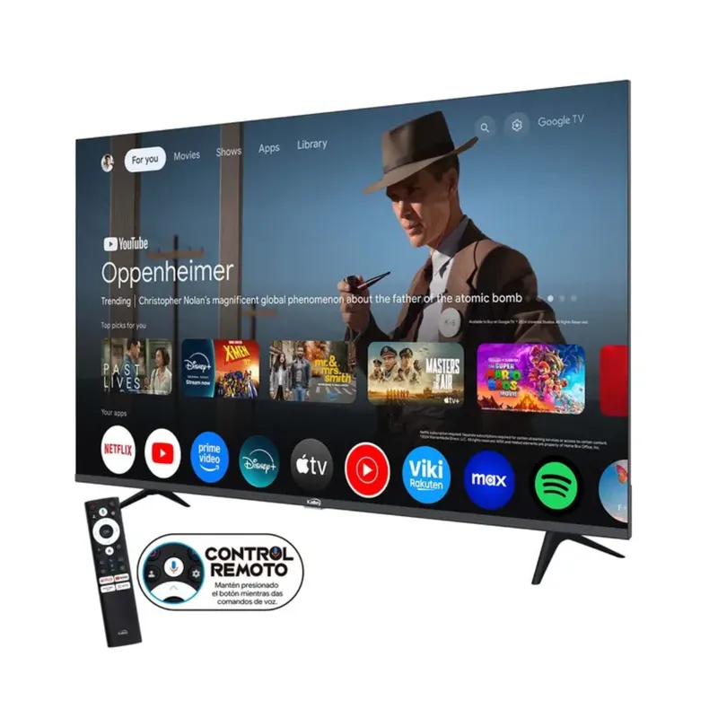 KALLEY - Televisor KALLEY 43 43G200A FHD Smart TV Google  Disfruta más contenido con Google TV
