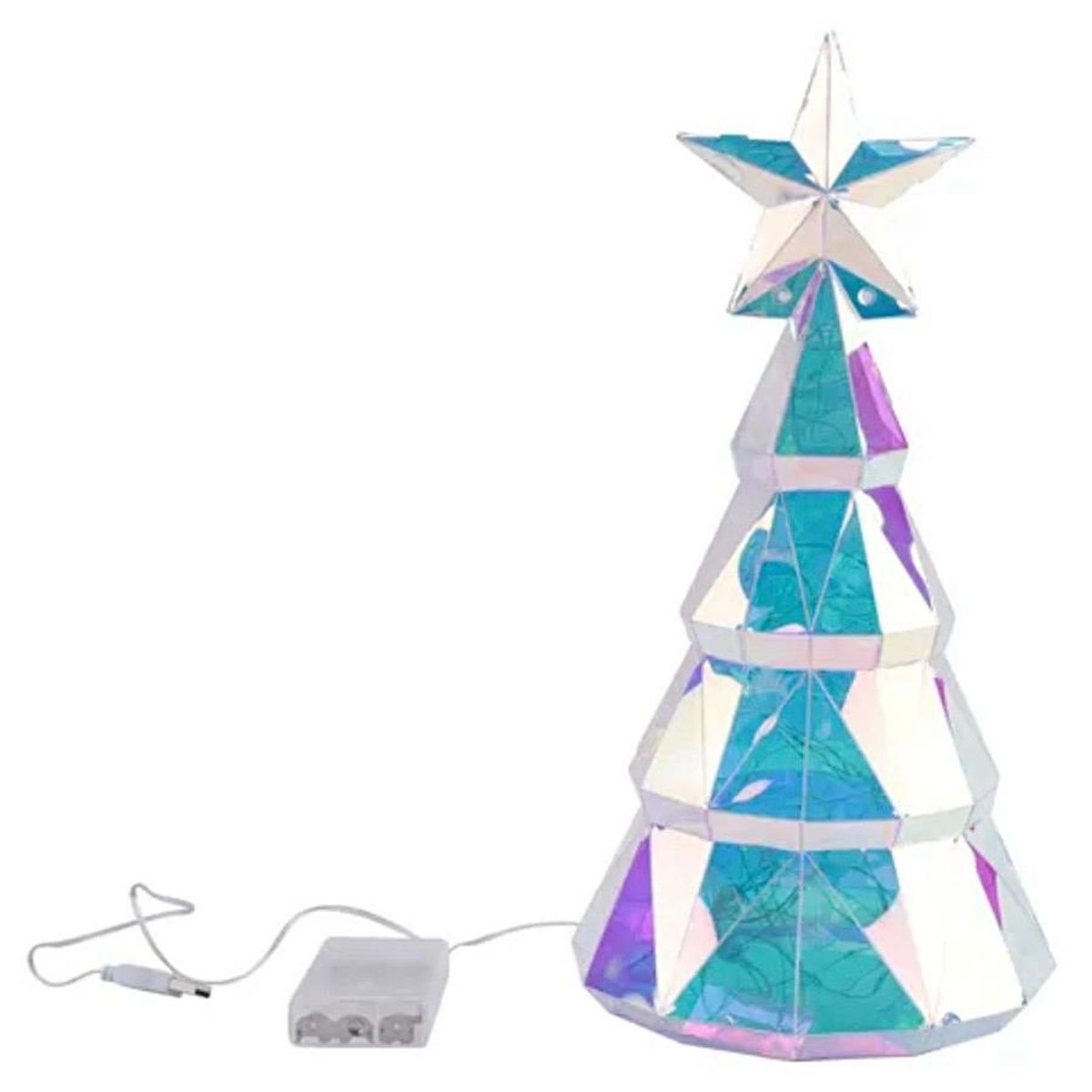 TV NOVEDADES - Árbol De Navidad led RGB LED Prisma - Decoracion para armar
