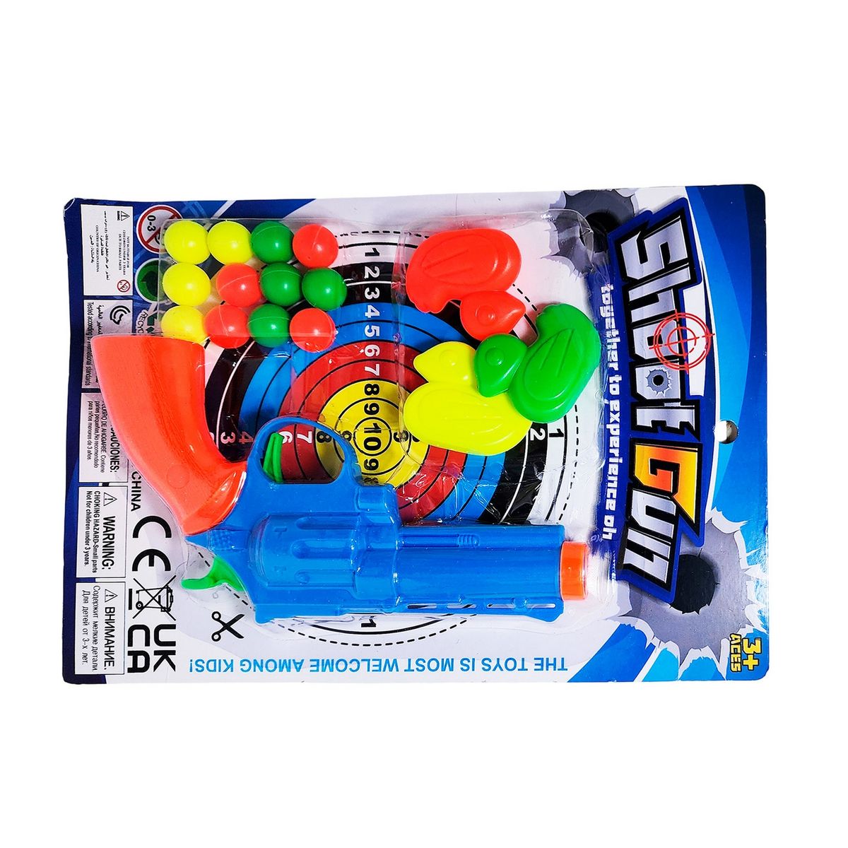 GENERICO - Pistola Lanza Pelotas Nerf Shoot Gun Patitos Agilidad