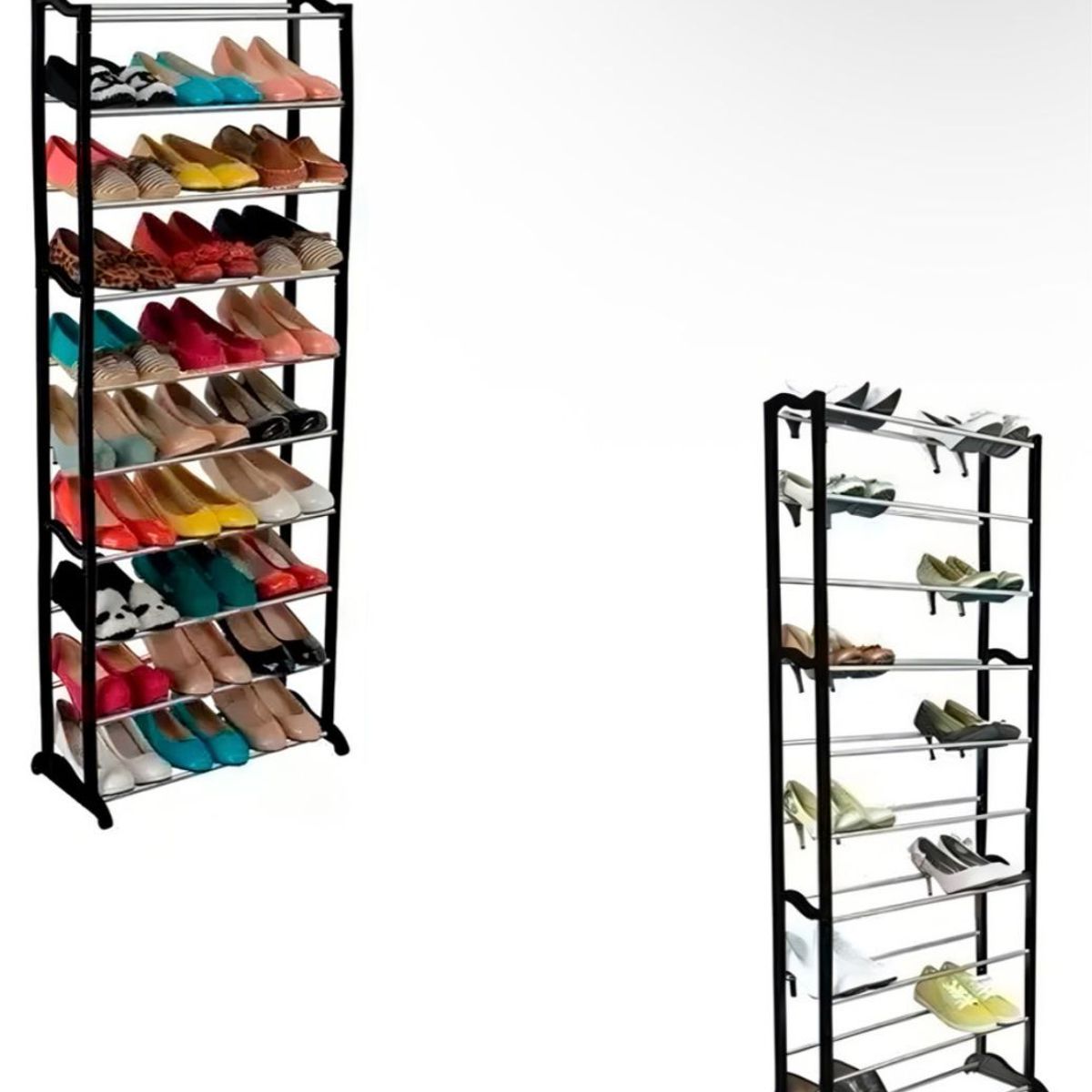 GENERICO - Zapatero Organizador 10 Niveles Para 30 Pares - Fácil Armado