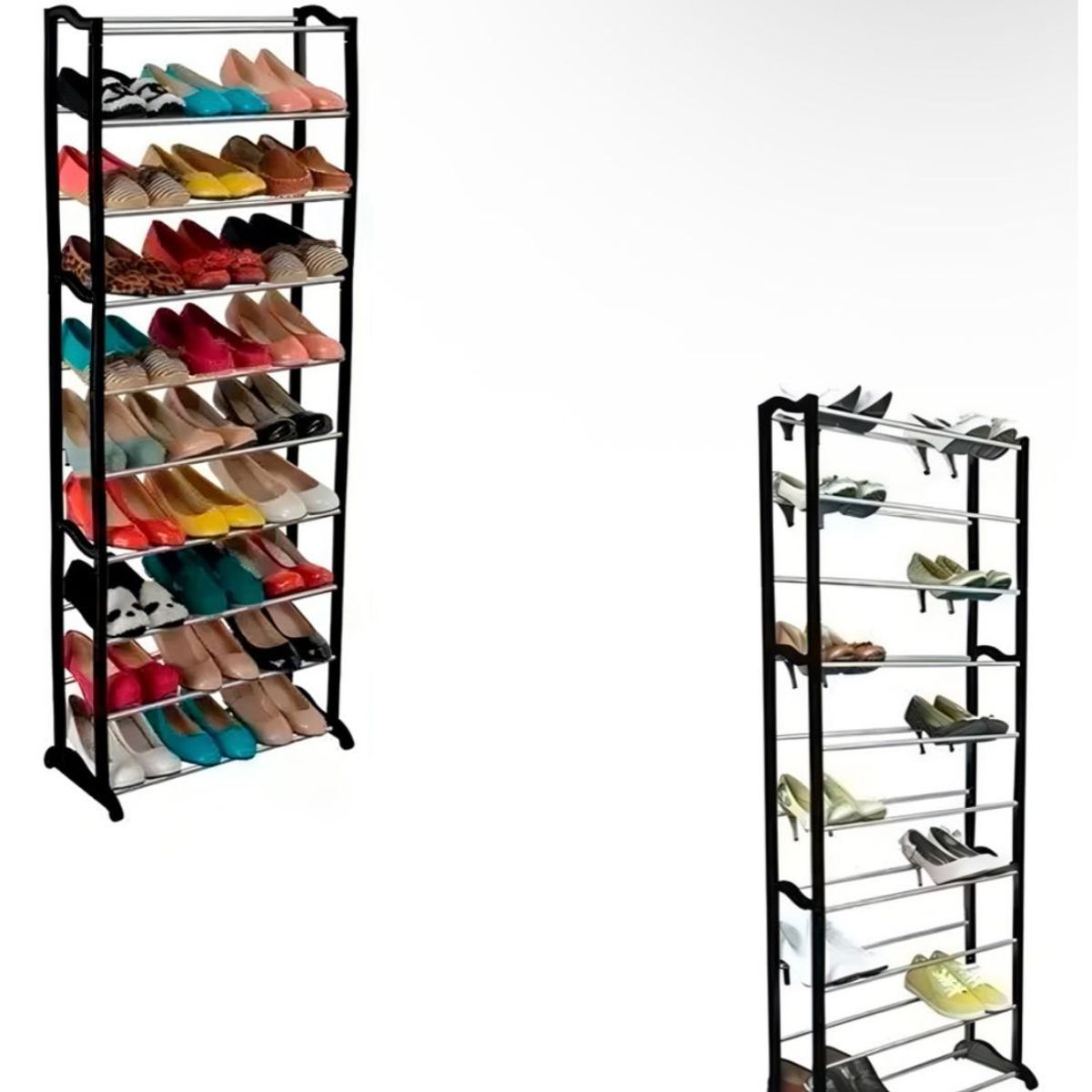 GENERICO - Zapatero Organizador 10 Niveles Para 30 Pares - Fácil Armado