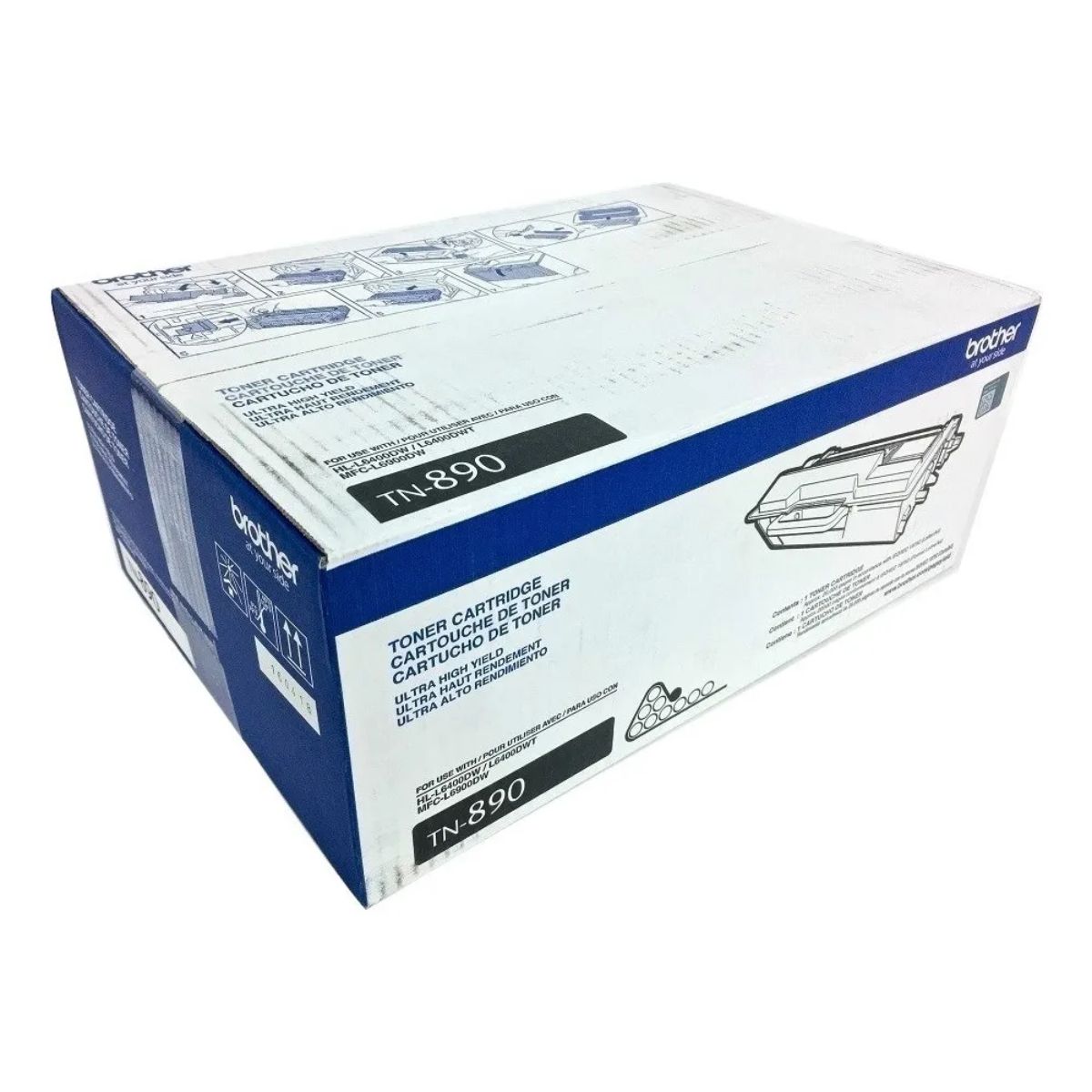 BROTHER - Toner Brother Tn-890 Negro Alto Rendimiento 20000 Páginas