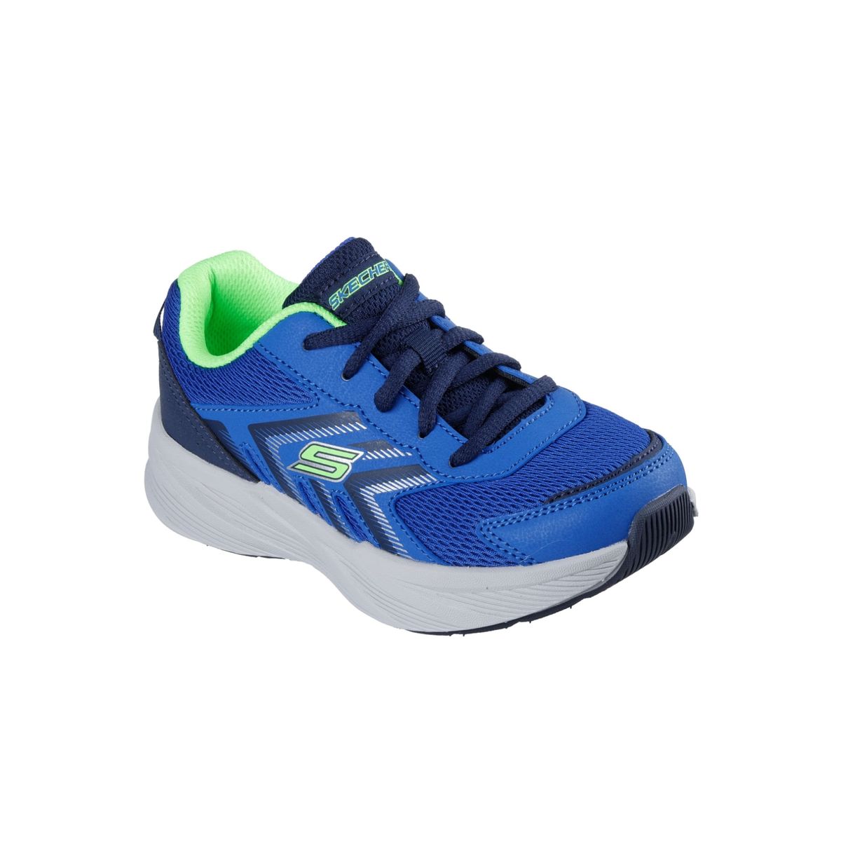 SKECHERS - Tenis Skechers Niño Microspec Tread Color Azul Verde