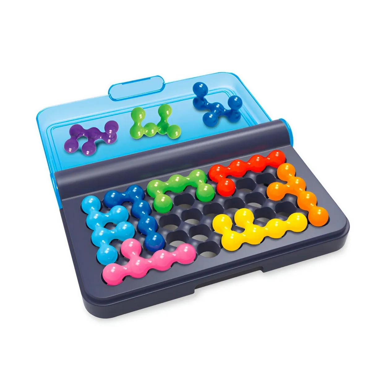 GENERICO - Juego De Mesa Iq Logica Estrategia Puzzle Figuras 120 Retos