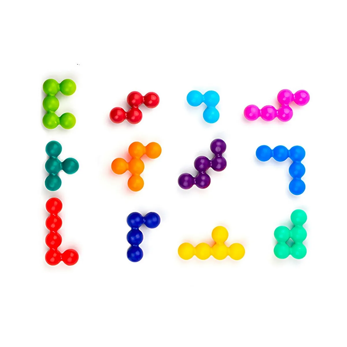 GENERICO - Juego De Mesa Iq Logica Estrategia Puzzle Figuras 120 Retos